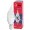 Лампа светодиодная LED BXS-10W-865-E14 R (диод, свеча на ветру, 10Вт, хол, E14) (10/100/2800)