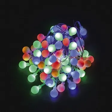 Гирлянда Шарики 40LED мульти 1.5м