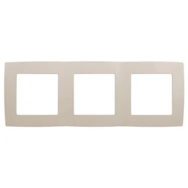 Рамка на 3 поста, Эра12, слоновая кость, 12-5003-02