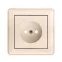 W59 Розетка скрытая без заземления 16А бежевая