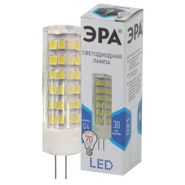 Лампа светодиодная LED-JC-2,5W-220V-SLC-827-G4 (диод, капсула, 2,5Вт, тепл, G4) (20/500/24500)
