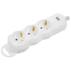 Розетка переносная разборная РПр03 3 места IEK