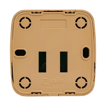 Розетка RJ-45 1-местная ОП Минск 1А 120В светлое дерево