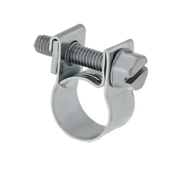 Хомут стяжной mini 8-10-0.5 мм. нержавеющая сталь W2