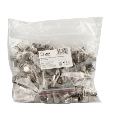 Переходник Simple RS-A03 гнездо F-гнездо TV угловой