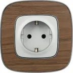 Valena ALLURE Рамка 1 пост орех универсальная