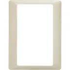 Valena LIFE Рамка 1 пост для двойных розеток слоновая кость