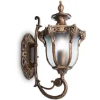 Светильник НБУ-60w вверх Е27 IP44 черное золото