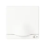 Накладка с крышкой на 75432-, 75464-39, S82,82N, белый