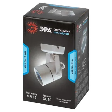 Светильник Накладной, белый OL4 GU10 WH (50/900)