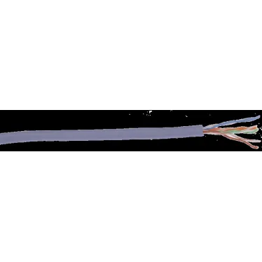 Витая пара U/UTP кат 5E 4х2х24AWG solid LSZH 305м фиолетовый