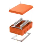 Коробка огнестойкая для о/п 40-0330-FR2.5-28 Е15-Е120 260х175х90