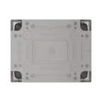 Коробка распределительная с гладкими стенками прозрачная IP56 190х140х70мм