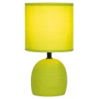 Настольная лампа Sheron 7067-503 Е14 40 Вт керамика салатовая с абажуром
