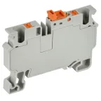 Колодка клеммная CP-DT измерит. нож. разм. 4мм2 серая IEK