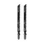 Пилка для электролобзика по дереву T144DP 100 мм 6 зубьев на дюйм 8-60 мм (упак - 2 шт.)