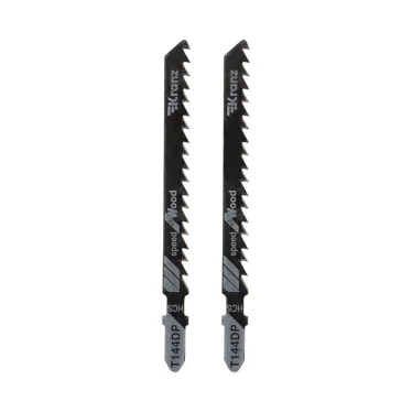 Пилка для электролобзика по дереву T144DP 100 мм 6 зубьев на дюйм 8-60 мм (упак - 2 шт.)