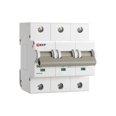 Автоматический выключатель ВА 47-125 3P 80А (D) 15кА PROxima