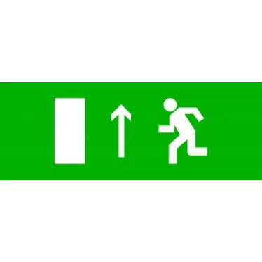Пиктограмма "Направление прямо" 320х120мм (для EXIT, SAFEWAY-40) EKF