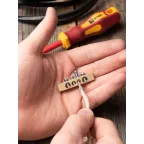 Шина PEN ноль-земля 6х9мм 4 отверстия латунь крепеж по краям PROxima