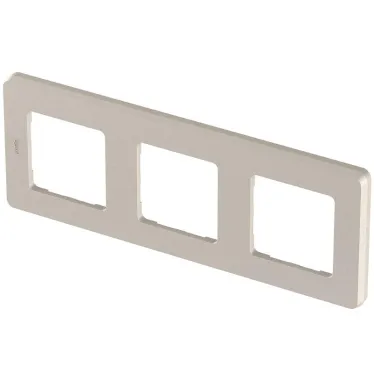 Рамка 3 поста INSPIRIA шампань
