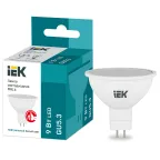                  Лампа светодиодная MR16 софит 9Вт 230В 4000К GU5.3 IEK
               