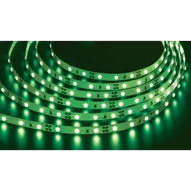 Лента светодиодная LEDх60/м 5м 4.8w/m 12в.Pro зеленый