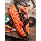 Удлинитель на рамке 'Зевс 2.0' 40м с заземлением ПВС 3x1.0 16А/3.5кВт PROxima