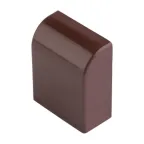 Заглушка (15х10) (4 шт) Plast под темное дерево