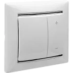 VALENA Рамка 1 пост жемчужная