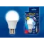Лампа светодиодная, диммируемая. Форма ''А'', матовая. Яркая. Дневной свет (6500K). Картон.