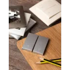 Валенсия лицевая панель выключателя 2-кл. проходного 10А сталь