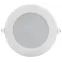 Светильник светодиодный встраиваемый ДВО 1714 белый круг 12Вт 4000К IP40
