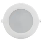 Светильник светодиодный встраиваемый ДВО 1714 белый круг 12Вт 4000К IP40