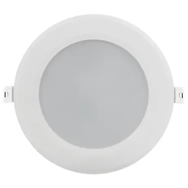 Светильник светодиодный встраиваемый ДВО 1714 белый круг 12Вт 4000К IP40