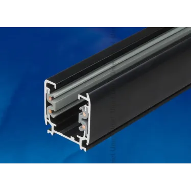 Шинопровод осветительный, тип А Трехфазный черный Длина 3 м UBX-AS4 BLACK 300 POLYBAG