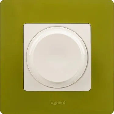 ETIKA Светорегулятор поворотный без нейтрали 300Вт белый