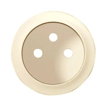 Celiane Лицевая панель розетки слоновая кость французский стандарт