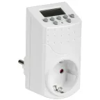 РТЭ-1 Розетка-таймер электр. 1мин 7дн 140on/off 16А IP20