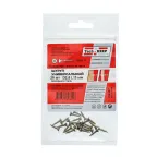 Шуруп универсальный 2,5х13 потайная головка, остроконечный, желтопассивированный (25шт) - пакет