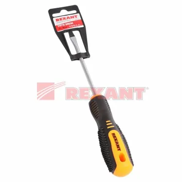 Отвертка шлицевая SL5х100 мм, двухкомпонентная рукоятка