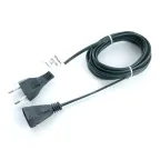                  Сетевой шнур для гирлянд 5м IP20 зеленый
               