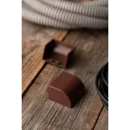 Заглушка (40х25) (4 шт) Plast под темное дерево