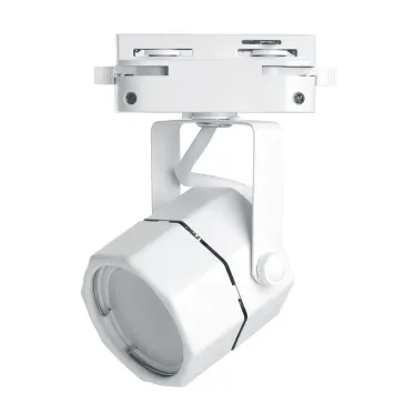 Светильник трековый на шинопровод ДПО GU10 без лампы белый