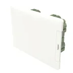 Щит распределительный встраиваемый ЩРв Practibox3 1х8м земля+нейтраль белая дверь