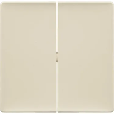 Valena LIFE Лицевая панель для двухклавишного выключателя Слоновая кость