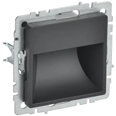 BRITE Подсветка LED встраиваемая ПЛ20-БрГ графит