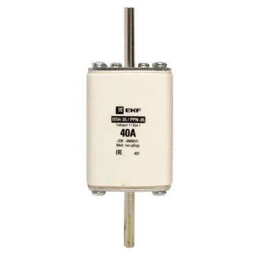 Вставка плавкая ППН-35 250/40А габарит 1