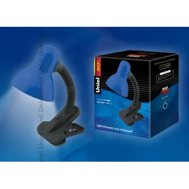 TLI-206 Светильник настольный. Цоколь E27. Цвет синий.