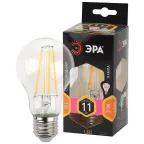                  Лампа светодиодная F-LED A60-11W-827-E27 (филамент, груша, 11Вт, тепл, Е27) (10/100/1500)
               